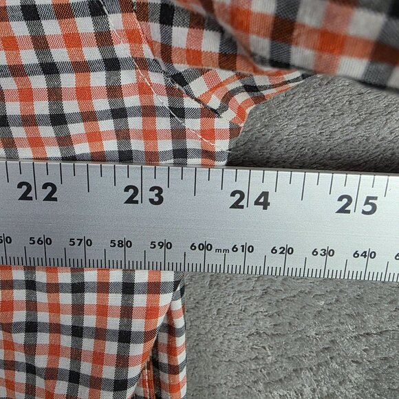 Mens Campus Specialties Oklahoma State University Checkered Shirt Button Up XL - Picture 6 of 9